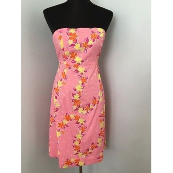 Lilly Pulitzer Dresses & Skirts - Lilly Pulitzer Franco Dress Open Tie Back Size 4